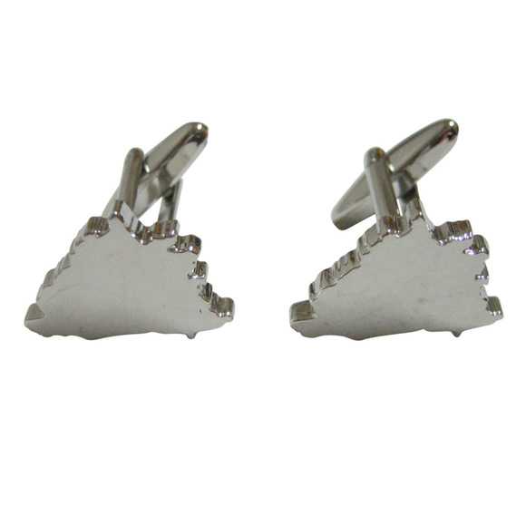 Bosnia Map Shape Cufflinks - Picture 1 of 2